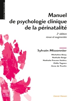 Cover of the book Manuel de psychologie clinique de la périnatalité