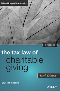 Couverture de l’ouvrage The Tax Law of Charitable Giving