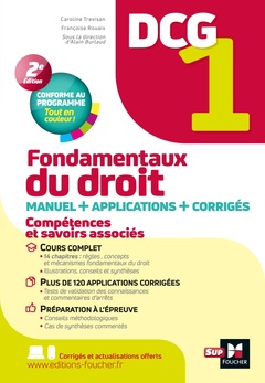 Cover of the book DCG 1 - Fondamentaux du droit - Manuel et applications