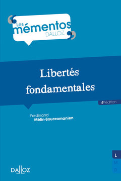 Couverture de l’ouvrage Libertés fondamentales. 4e éd.