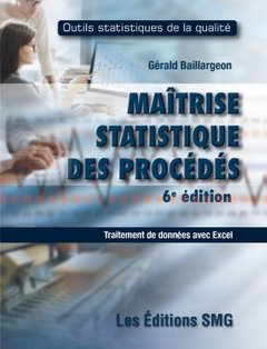 Couverture de l’ouvrage Maîtrise statistique des procédés
