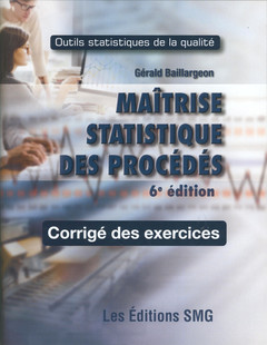 Couverture de l’ouvrage Maîtrise statistique des procédés