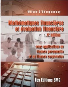 Cover of the book Mathématiques financières et évaluation financière
