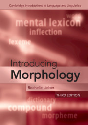 Couverture de l’ouvrage Introducing Morphology