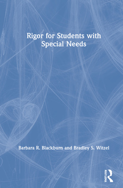 Couverture de l’ouvrage Rigor for Students with Special Needs