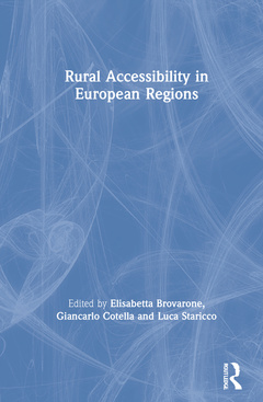 Couverture de l’ouvrage Rural Accessibility in European Regions
