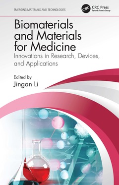 Couverture de l’ouvrage Biomaterials and Materials for Medicine