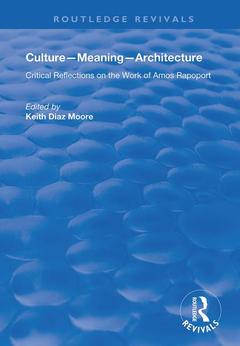 Couverture de l’ouvrage Culture-Meaning-Architecture