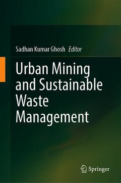 Cover of the book Urban Mining and Sustainable Waste Management