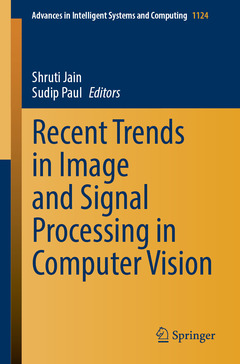 Couverture de l’ouvrage Recent Trends in Image and Signal Processing in Computer Vision