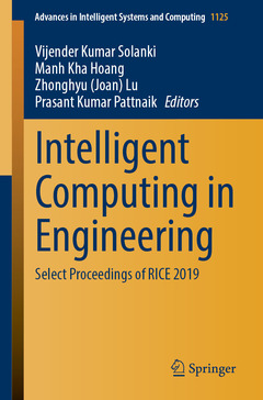 Couverture de l’ouvrage Intelligent Computing in Engineering