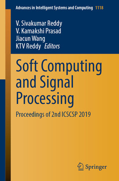 Couverture de l’ouvrage Soft Computing and Signal Processing