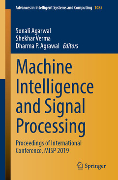 Couverture de l’ouvrage Machine Intelligence and Signal Processing