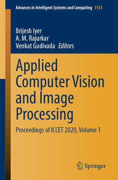 Couverture de l’ouvrage Applied Computer Vision and Image Processing