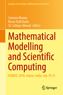 Couverture de l’ouvrage Mathematical Modelling and Scientific Computing with Applications