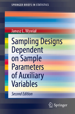 Couverture de l’ouvrage Sampling Designs Dependent on Sample Parameters of Auxiliary Variables
