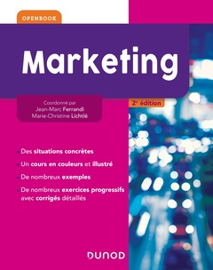 Couverture de l’ouvrage Marketing - 2e éd. - Labellisation FNEGE - 2022