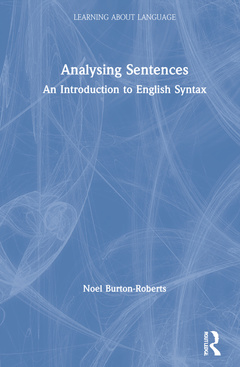 Couverture de l’ouvrage Analysing Sentences