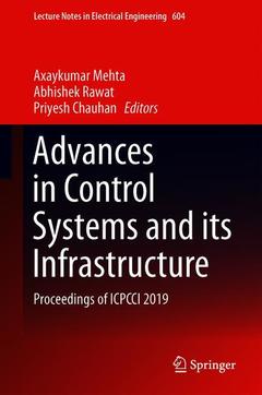 Couverture de l’ouvrage Advances in Control Systems and its Infrastructure