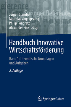 Couverture de l’ouvrage Handbuch Innovative Wirtschaftsförderung
