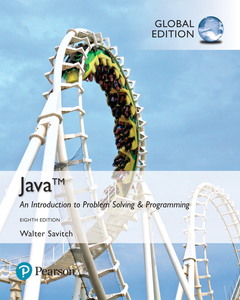 Couverture de l’ouvrage Java: An Introduction to Problem Solving and Programming, Global Edition