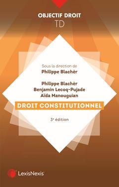 Cover of the book travaux diriges droit constitutionnel