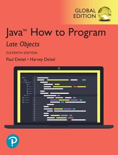 Couverture de l’ouvrage Java How to Program, Late Objects, Global Edition