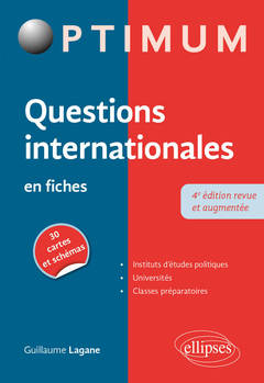 Couverture de l’ouvrage Questions internationales en fiches