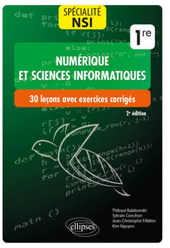 Cover of the book Spécialité NSI (Numérique et sciences informatiques) : 30 leçons avec exercices corrigés - Première
