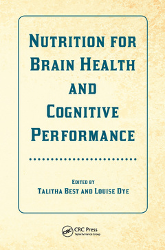 Couverture de l’ouvrage Nutrition for Brain Health and Cognitive Performance
