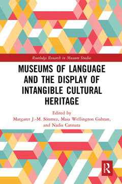 Couverture de l’ouvrage Museums of Language and the Display of Intangible Cultural Heritage