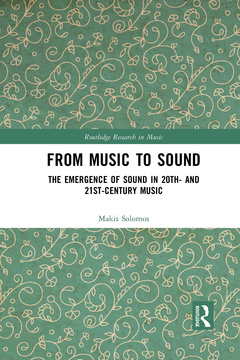 Couverture de l’ouvrage From Music to Sound