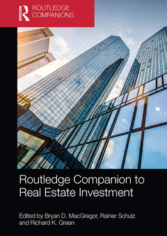 Couverture de l’ouvrage Routledge Companion to Real Estate Investment