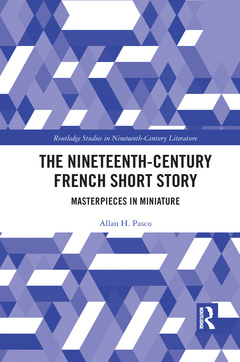 Cover of the book The Nineteenth-Century French Short Story