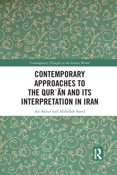 Couverture de l’ouvrage Contemporary Approaches to the Qurʾan and its Interpretation in Iran