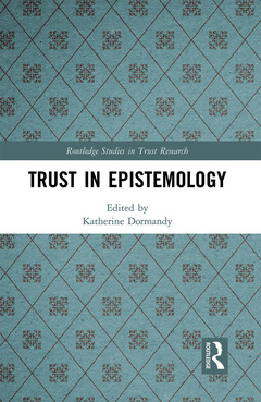 Couverture de l’ouvrage Trust in Epistemology