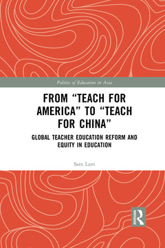 Couverture de l’ouvrage From Teach For America to Teach For China