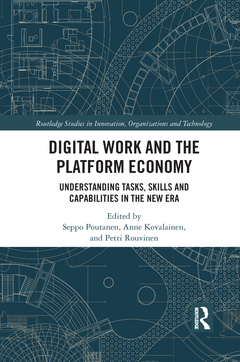 Couverture de l’ouvrage Digital Work and the Platform Economy
