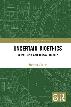 Cover of the book Uncertain Bioethics