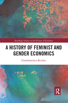Couverture de l’ouvrage A History of Feminist and Gender Economics