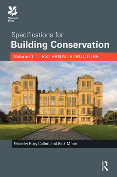 Couverture de l’ouvrage Specifications for Building Conservation