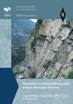 Couverture de l’ouvrage Discontinuous Deformation Analysis in Rock Mechanics Practice