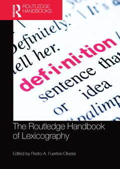 Couverture de l’ouvrage The Routledge Handbook of Lexicography