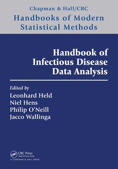 Couverture de l’ouvrage Handbook of Infectious Disease Data Analysis