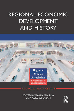 Couverture de l’ouvrage Regional Economic Development and History