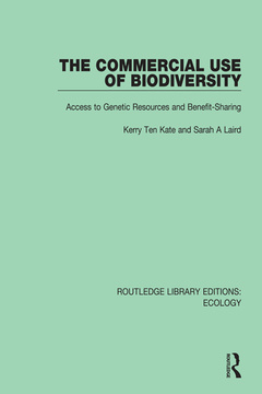 Cover of the book The Commercial Use of Biodiversity