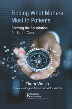 Couverture de l’ouvrage Finding What Matters Most to Patients