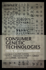 Couverture de l’ouvrage Consumer Genetic Technologies