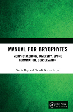 Couverture de l’ouvrage Manual for Bryophytes