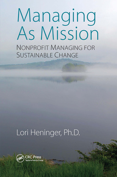 Couverture de l’ouvrage Managing As Mission